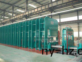 鋼絲(si)繩輸送帶生産線